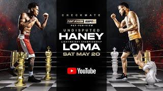 UKRAINE! Watch Haney vs Loma FOR FREE ON YOUTUBE