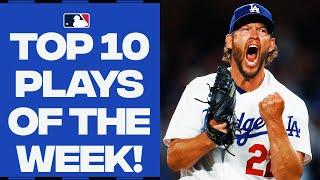 Top 10 plays of the week (Dominant Kershaw, Bellinger returns to LA and MORE!!