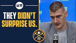 Nikola Jokic on HOW NUGGETS HELD OFF Lakers in Game 1 of Western Conference Finals | CBS Sports