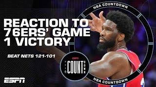 Joel Embiid and James Harden delivered for Philly in Game 1 win vs. Nets –Wilbon | NBA Countdown