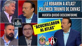 Álvaro Morales SE BURLA de Chivas y Huerta dice que el arbitraje ACUCHILLÓ al Atlas | Futbol Picante