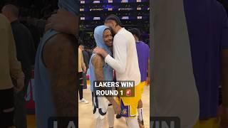 Lakers Walk Off With The Round 1 W!  | #shorts