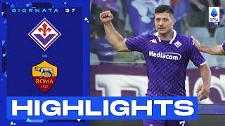 Fiorentina-Roma 2-1 | La Viola rimonta i Giallorossi: Gol e Highlights | Serie A TIM 2022/23