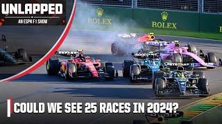 25 RACES! How soon could we see a 25 race season on the F1 calendar? | ESPN F1
