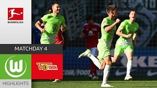 Strong Wolves! | VfL Wolfsburg - Union Berlin 2-1 | Highlights | Matchday 4 – Bundesliga 2023/24