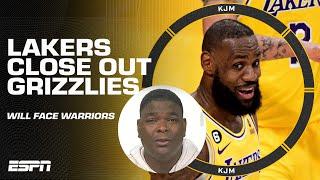 The Lakers owned the Grizzlies in Game 6 - Keyshawn's reaction to the Lakers advancing | KJM