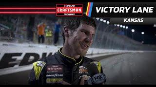 'Lights out': Grant Enfinger reflects on Truck Series performance at Kansas