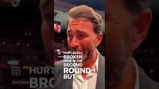 EDDIE HEARN IMMEDIATELY AFTER CANELO'S WIN OVER RYDER! ️