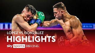 ALL-ACTION! Luis Alberto Lopez vs Joet Gonzalez | World title fight | Highlights