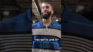 "YOU GOTTA LOVE IT!" - Anthony Davis After The Lakers Win Round 1!  | #shorts