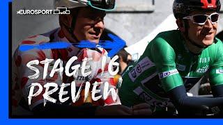 "I WILL GO FOR IT" Remco Evenepoel & Geraint Thomas Preview Stage 16 Vuelta a España | Eurosport
