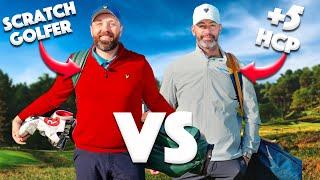Can I Beat a +5 handicap golfer!? (Strokeplay)