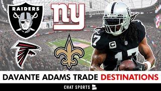 Davante Adams Trade? Top Destinations & Ideas For Las Vegas Raiders Star WR, If The Raiders Deal Him