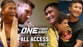 ONE Fight Night 10 Vlog Part II  DJ, Rodtang, Stamp, Aung La & More