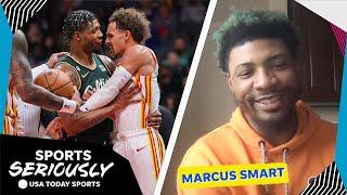 Celtics Marcus Smart on Trae Young, NBA Playoffs | Sports Seriously