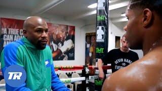 Devin Haney on Being Coached by Floyd Mayweather & Roy Jones Jr In Younger Days | Haney Loma May 20