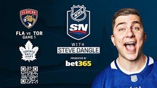 Watch Panthers vs. Maple Leafs Game 1 LIVE w/ Steve Dangle - presented by bet365