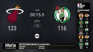 Heat @ Celtics Game 1 Conference Finals Live Scoreboard | #NBAPlayoffs Presented by Google Pixel