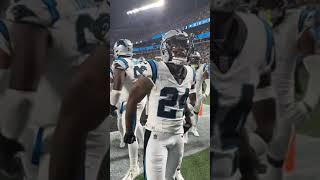 PANTHERS HYPED AFTER THE VONN BELL INT  #shorts