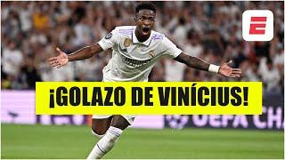 GOLAZO DEL REAL MADRID Vinícius LE ROMPE EL ARCO al Manchester City, ganan 1-0 | Champions League