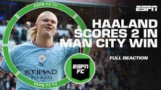 Man City vs. Leicester City Reaction: Haaland is putting up legendary numbers – Zabaleta | ESPN FC