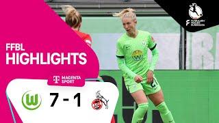 VfL Wolfsburg - 1. FC Köln | Highlights FLYERALARM Frauen-Bundesliga 22/23