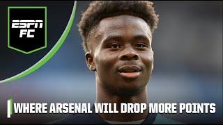 Where Arsenal could drop MORE points in the Premier League | ESPN FC