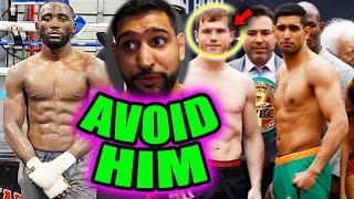 DONT FIGHT HIM — AMIR KHAN ADVISES TERENCE CRAWFORD NOT TO FIGHT CANELO ALVAREZ