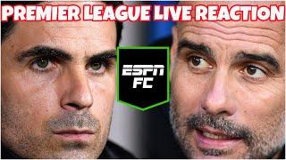 Premier League LIVE REACTION: Arsenal vs. Brighton & Everton vs. Man City | ESPN FC