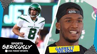 Garrett Wilson on Jets expectations and what Aaron Rodgers is really like | Sports Seriously