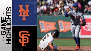 Mets vs. Giants Game Highlights (4/23/23) | MLB Highlights