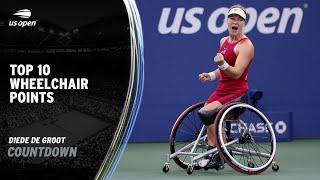 Top 10 Wheelchair Points of the Tournament | 2023 US Open