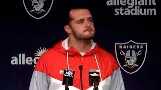 Raiders’ Derek Carr In His Feelings After Defeat By Colts Coach With ZERO Experience