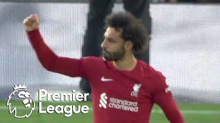 Mohamed Salah slots home penalty to put Liverpool up 1-0 over Fulham | Premier League | NBC Sports