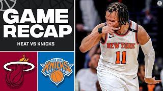 2023 NBA Playoffs: Knicks FOURTH QUARTER RALLY EVENS SERIES 1-1 With Heat | CBS Sports