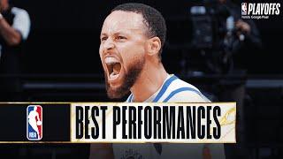 STEPH CURRYS CAREER BEST PLAYOFF PERFORMANCES