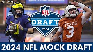 2024 NFL Mock Draft: 1st Round Projections Entering 2023 College Football Season Ft. Drake Maye
