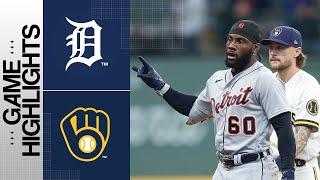 Tigers vs. Brewers Game Highlights (4/26/23) | MLB Highlights
