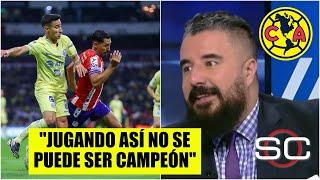 Álvaro NO PERDONÓ al América. MUY MALO lo que vi ante Atlético San Luis | SportsCenter