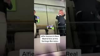 Por esto el padre de Haaland fue expulsado del palco en el Bernabéu #shorts | (via inakiangulo/TW)