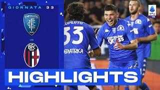 Empoli-Bologna 3-1 | L’Empoli cala il tris al Castellani: Gol e Highlights | Serie A TIM 2022/23