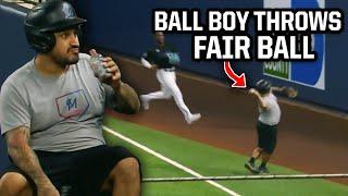 Ball boy throws historic baseball into the crowd, a breakdown