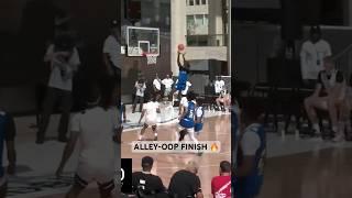 Carter Bryant ️ Tounde Yessoufu for the Alley-Oop!  | #Shorts