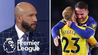 Reactions after Brighton stun Manchester United late | Premier League | NBC Sports