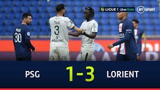 PSG vs Lorient (1-3) | Mbappe scores bizarre goal in humiliating defeat | Ligue 1 Highlights