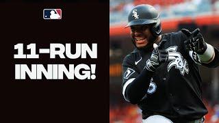 White Sox go OFF for 11 runs in the 2nd inning!