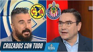 NUEVA PELEA entre Álvaro Morales y Pietrasanta por favoritismo de América y Chivas | Futbol Picante