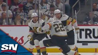 Michael Amadio Buries The Deflected Pass And WINS IT For The Golden Knights In Double Overtime