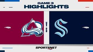 NHL Game 3 Highlights | Avalanche vs. Kraken - April 22, 2023