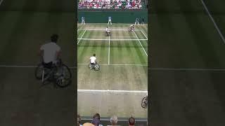 Stefan Olsson Wins Incredible Wheelchair Tennis Point After Crashing